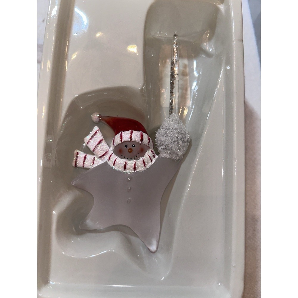 Dept 56 Tiny Bubbles Snowman Ornament New‎ In Box